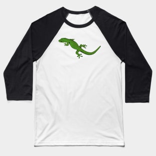 Drawing - peacock day gecko Baseball T-Shirt